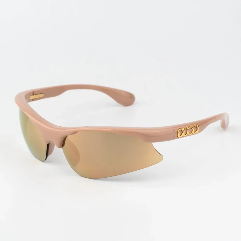 Gucci Men Sunglasses Pink Mirror Mask GG1774S 004 BRAND NEW